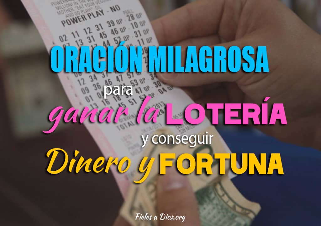 ticket de loteria para tener fortuna
