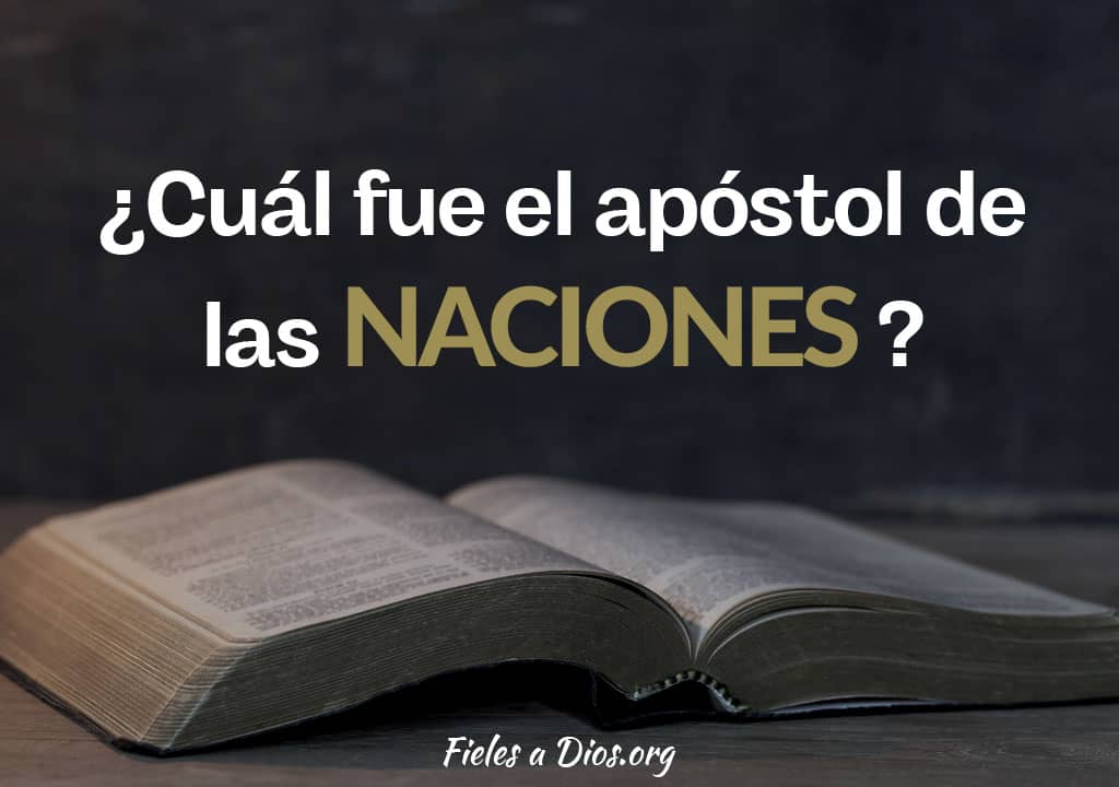 cual fue el apostol de las naciones