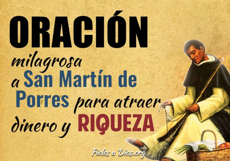 Oración milagrosa a San Martín de Porres para atraer dinero y riqueza ...