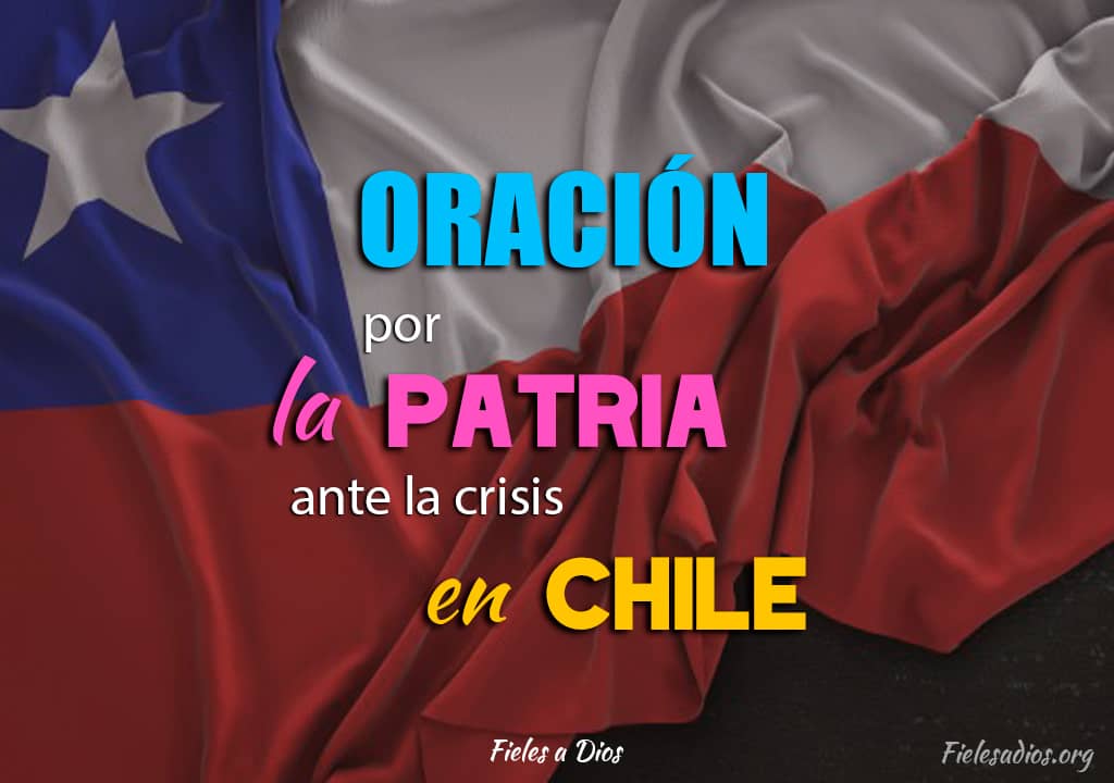 bandera de chile en oracion por crisis