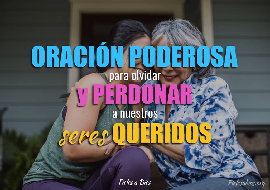 familia en oracion para olvidar y perdonar seres queridos