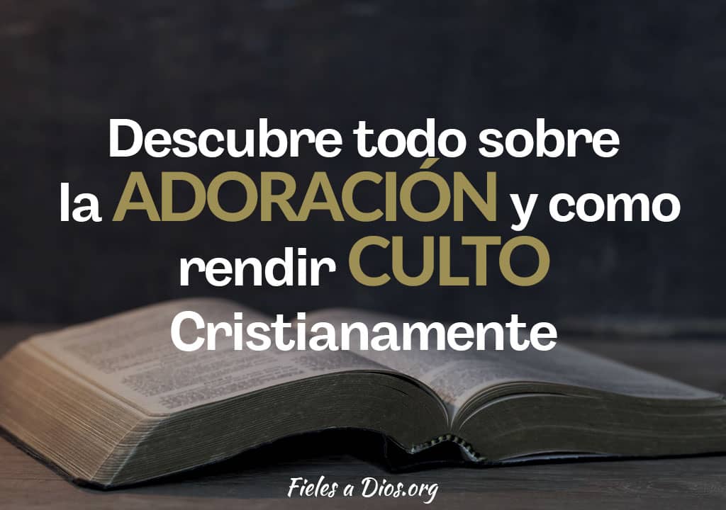 descubre todo sobre la adoracion y como rendir culto cristianamente