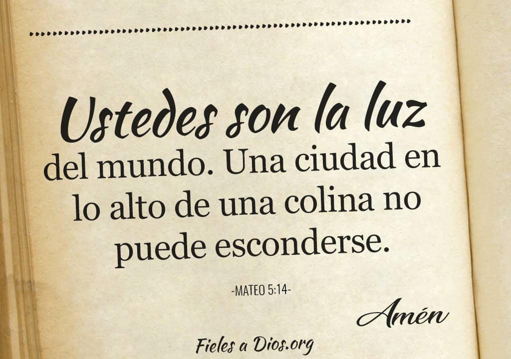 somos la luz del mundo