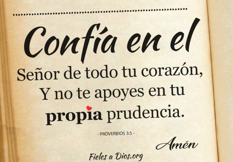 Los Mejores Versículos de la Biblia de Fe y Confianza en Dios - Fieles ...