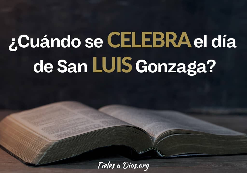 san luis gonzaga y su dia de celebracion