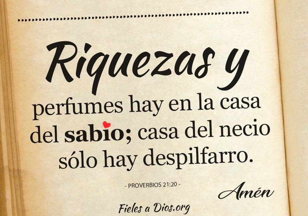 casa de necio solo hay despilfarro