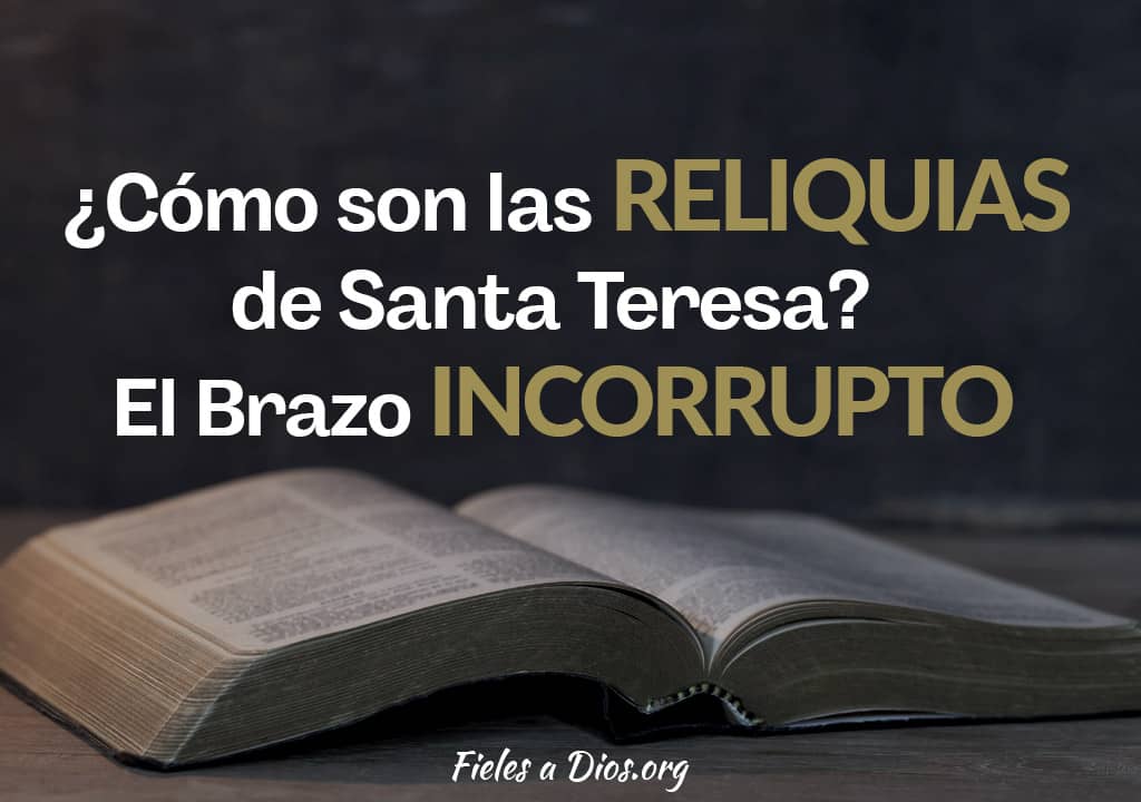 como son las reliquias de santa teresa