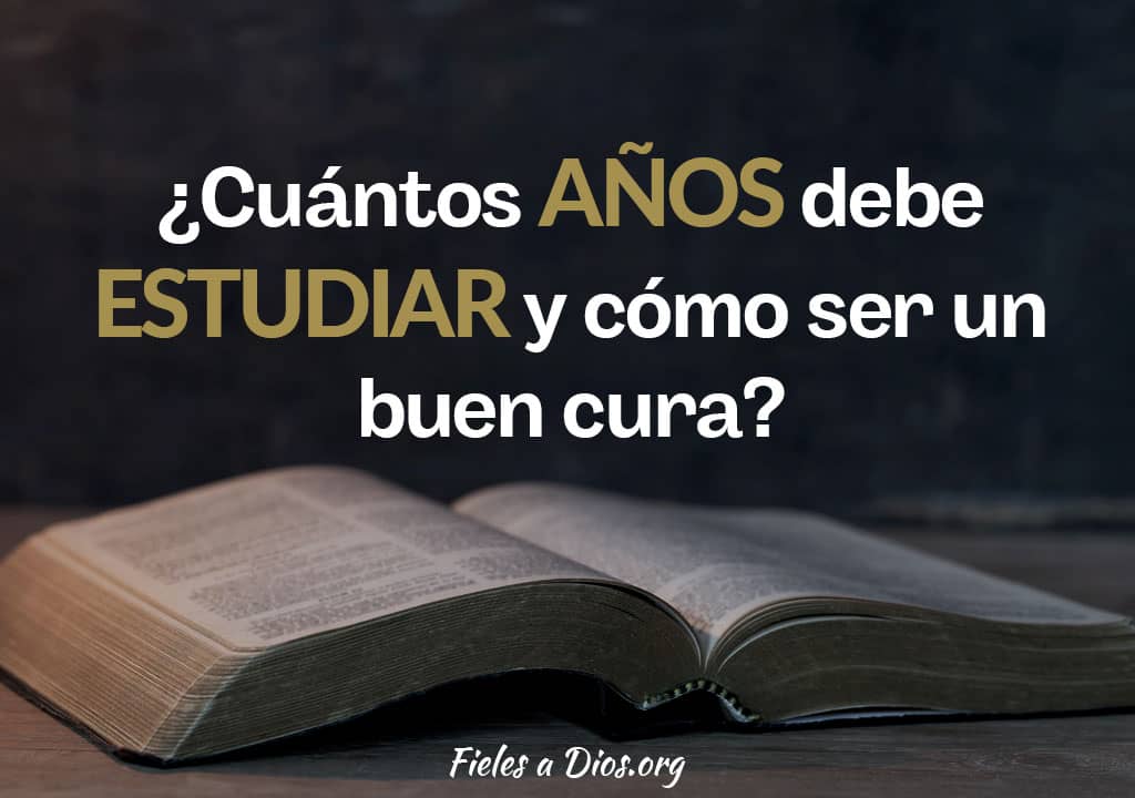 cuantos anos se debe estudiar para cura