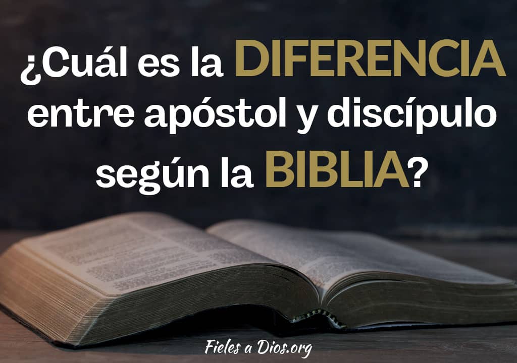 cual es la diferencia entre apostol y discipulo