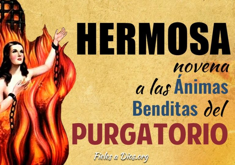 Hermosa Novena a las Ánimas Benditas del Purgatorio Fieles a Dios
