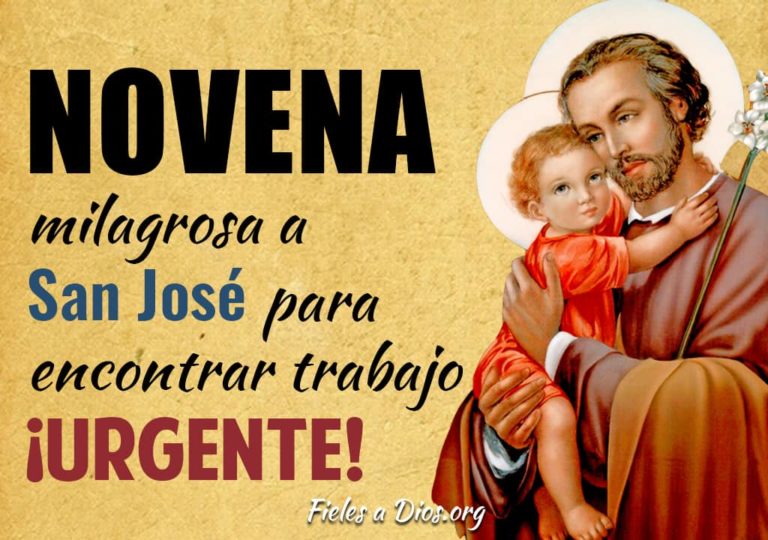 Novena Milagrosa a San José para Encontrar Trabajo ¡Urgente! - Fieles a ...