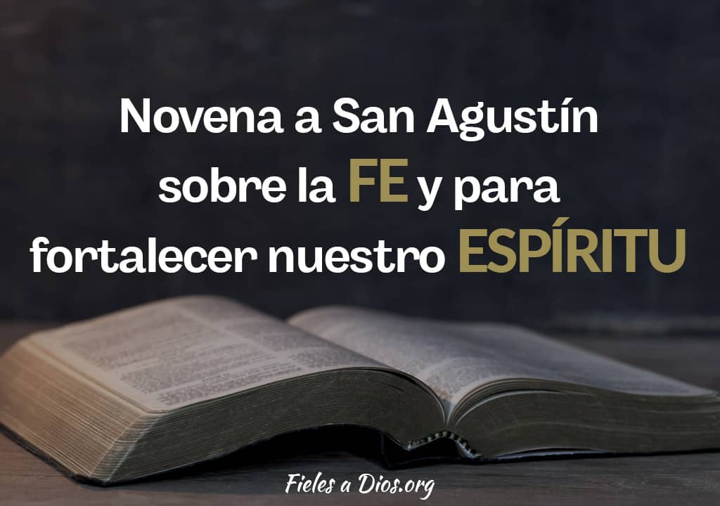 novena a san agustin sobre la fe