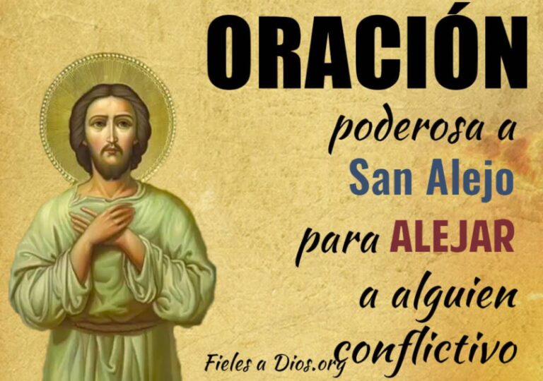 Poderosa oración a San Alejo para alejar personas conflictivas - Fieles