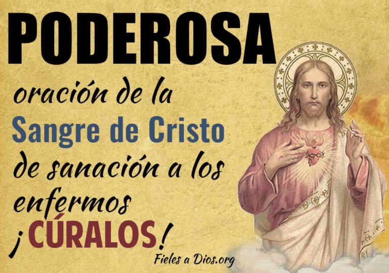 Poderosa Oración de la Sangre de Cristo de Sanación para los Enfermos ...