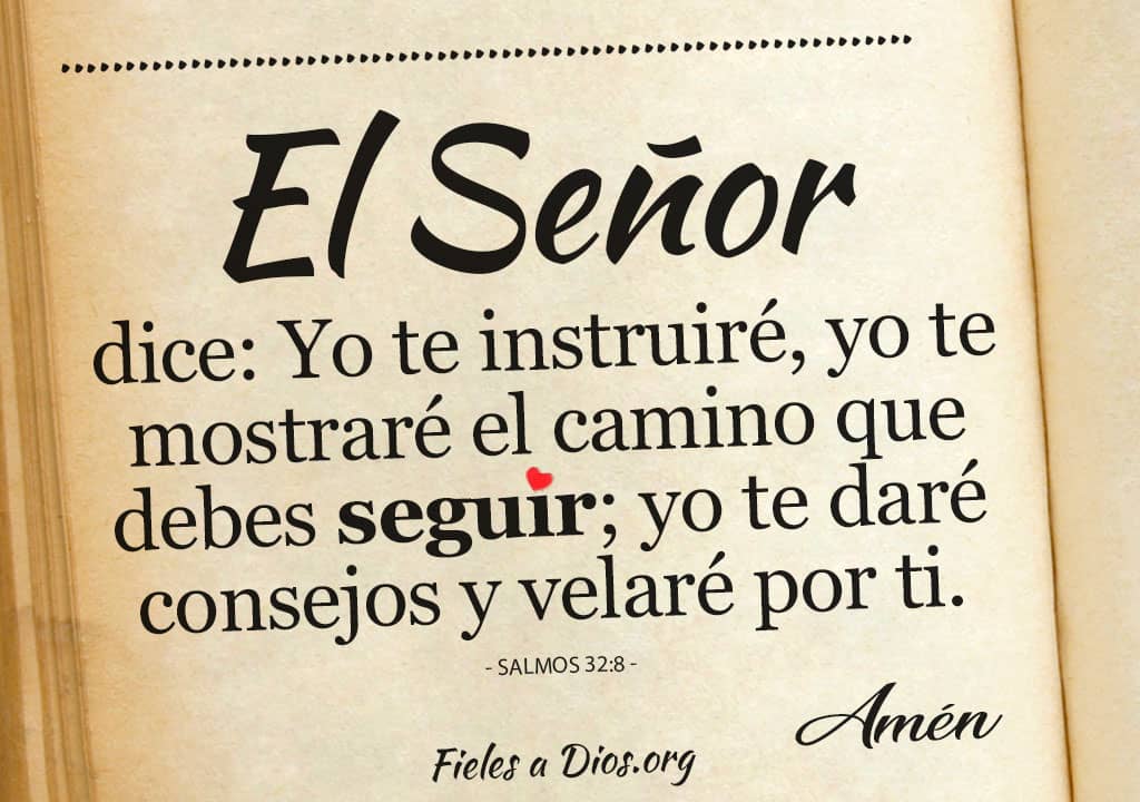 yo te dare consejos y velare por ti