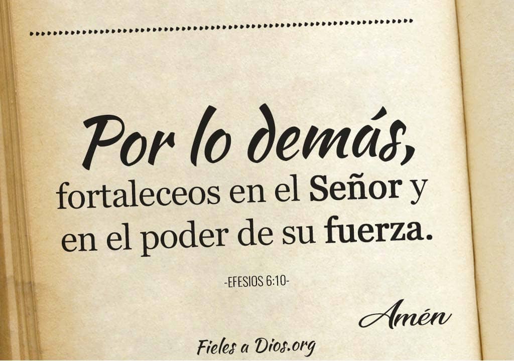 fortaleceos senor poder fuerza