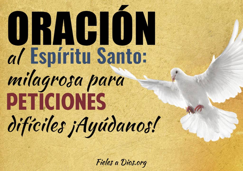 oracion milagrosa para peticiones