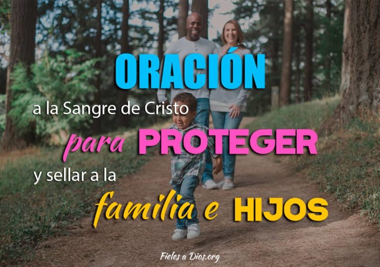 Oración a la Sangre de Cristo para Proteger y Sellar a la Familia e ...
