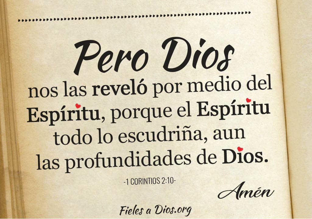 pero dios nos las revelo