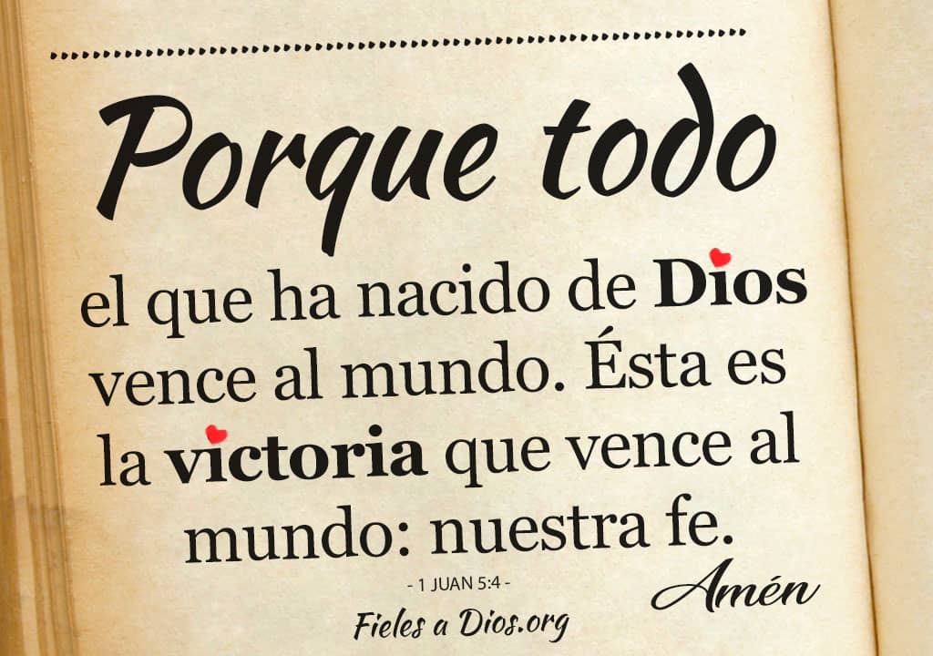 porque todo el que ha nacido de dios