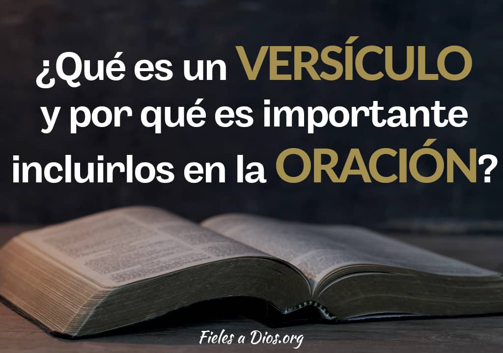 incluir versiculos en la oracion