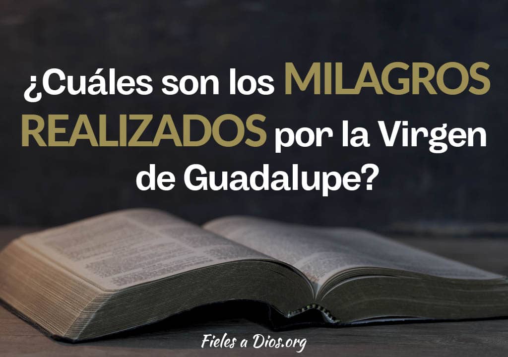 cuales son los milagros de la virgen de guadalupe