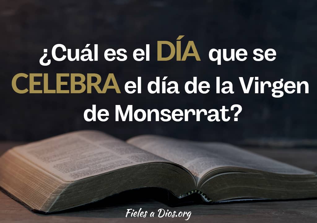 celebracion de la virgen montserrat