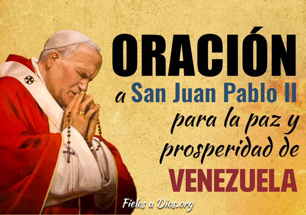 oracion para la paz y prosperidad de venezuela