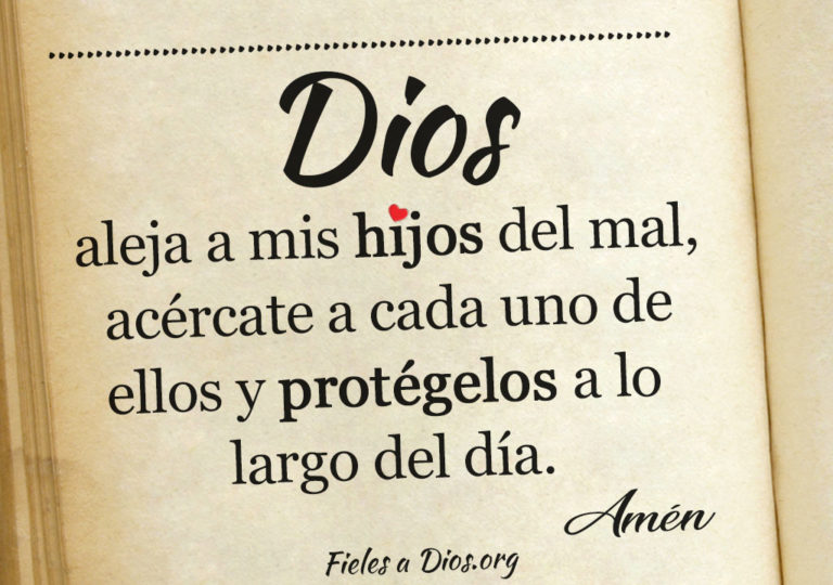 Oración de la Mañana del 26 de Mayo - Dios Aleja a mis Hijos del mal ...