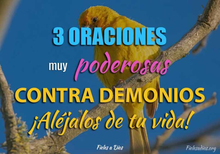 3 Oraciones muy Poderosas Contra Demonios ¡Aléjalos de tu vida ...