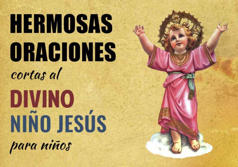 Hermosas Oraciones Cortas al Divino Niño Jesús para Niños | Fieles a Dios