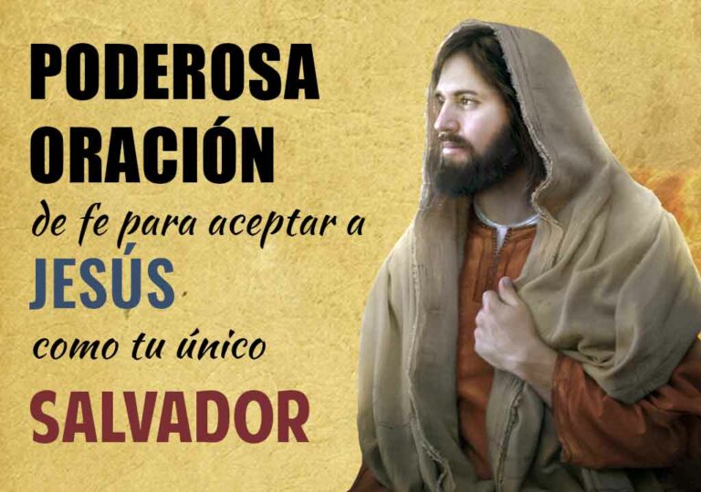 Poderosa Oración de Fe para Aceptar a Jesús como tu Único Salvador ...