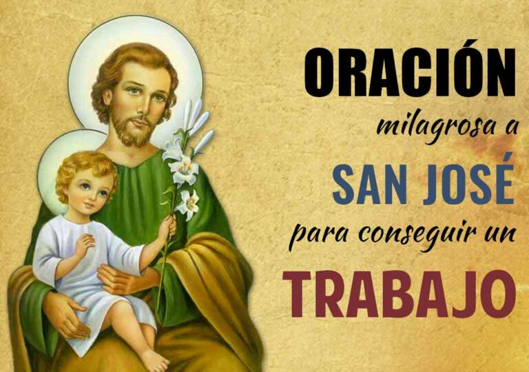 Milagrosa Oración a San José para Conseguir un Trabajo ¡Rápido ...