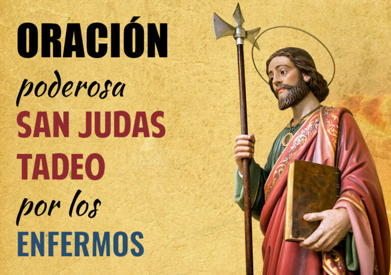 Oración poderosa a San Judas Tadeo por los enfermos ¡Sánalos! | Fieles
