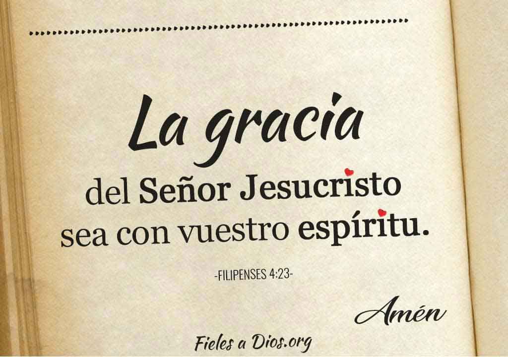 senor jesucristo sea vuestro espiritu